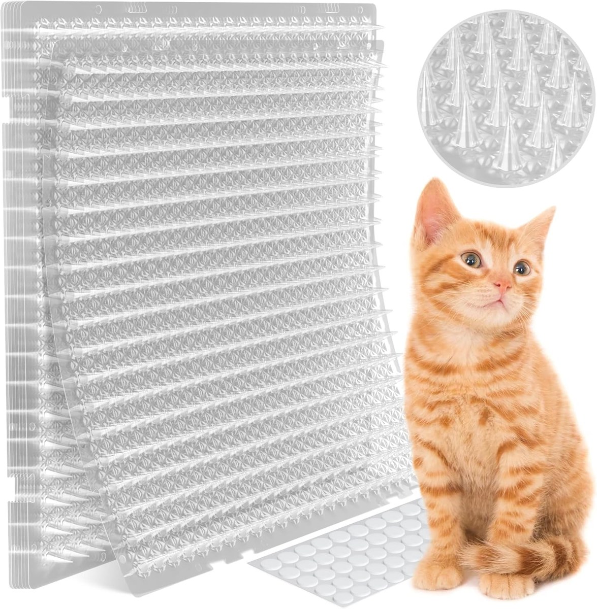 Petfolio Scat Mat for Cats, 16 × 13 in, 12 Pack